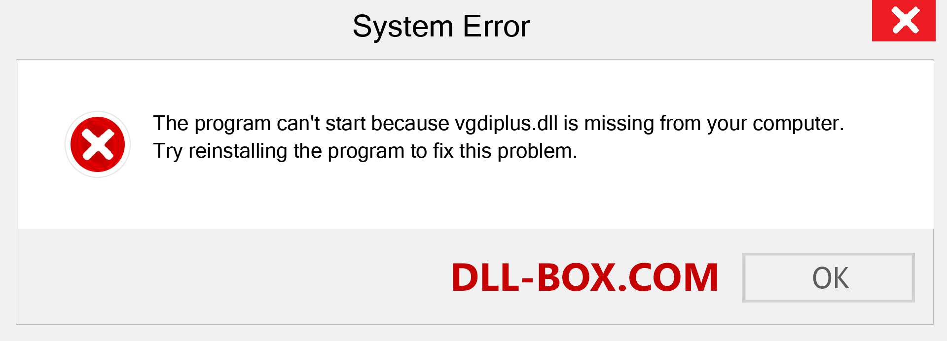  vgdiplus.dll file is missing?. Download for Windows 7, 8, 10 - Fix  vgdiplus dll Missing Error on Windows, photos, images